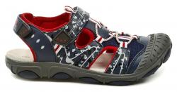 Rock Spring Grenada navy red dětské sandály