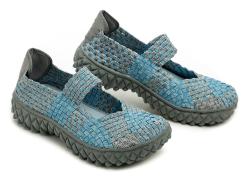 Rock Spring OVER modrá RS dámska gumičková obuv