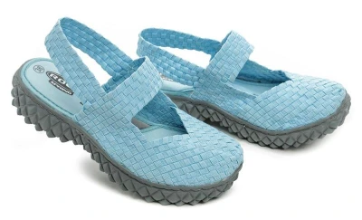 Rock Spring OVER SANDAL LT BLUE dámská gumičková obuv