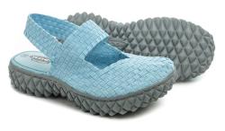 Rock Spring OVER SANDAL LT BLUE dámská gumičková obuv