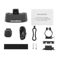 Rockbros Chytré laserové koncové světlo LKWD-R1
