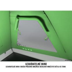 Husky Bigless 5 zelený rodinný stan pro 5 osob