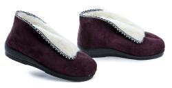 Rogallo 2669-000 fialové dámské zimní papuče