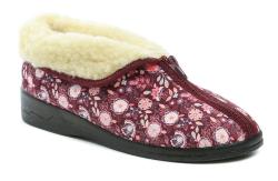 Rogallo 29841 květové dámské zimní papuče