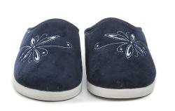 Rogallo 3100-111 modré dámské zimní papuče