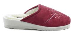Rogallo 3360-101 bordó dámské zimní papuče