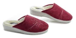 Rogallo 3360-101 bordó dámské zimní papuče