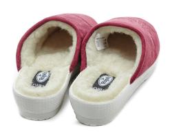 Rogallo 3360-101 bordó dámské zimní papuče
