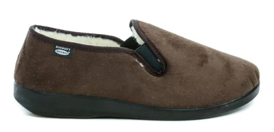 Rogallo 4320-009 hnědé pánské zimní papuče