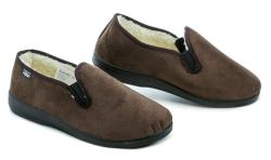 Rogallo 4320-009 hnědé pánské zimní papuče