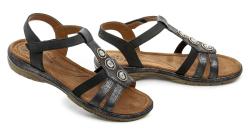 Romika 74R0152002 černé dámské sandály
