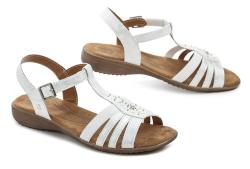 Romika 74R0212005 bílé dámské sandály