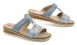 Romika 74R03620025 modré dámske nazúvaky