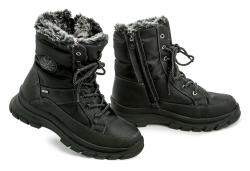 Romika 84R0132001 čierne dámske zimné topánky