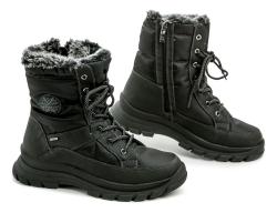 Romika 84R0132001 čierne dámske zimné topánky
