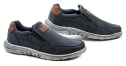 Romika 95R0001004 modré pánske poltopánky