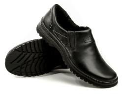 Wawel Rossi K869F čierne pánske zimné poltopánky