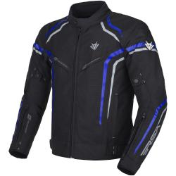 RSA Bunda na motorku Compact 2 černo-šedo-modrá + sleva 300,- na příslušenství RSA Bunda na motorku Compact 2 černo-šedo-modrá + sleva 300,- na příslušenství