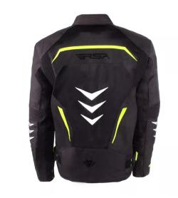 RSA Bunda na motorku Runway černo-fluo žlutá
