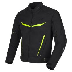 RSA Bunda na motorku Runway černo-fluo žlutá