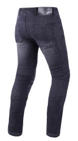 RSA Zkrácené jeansy na motorku Route CE černé + sleva 400,- na příslušenství