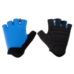 Force FUN modré cyklistické rukavice