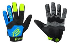 Force MTB AUTONOMY čierno-modré rukavice