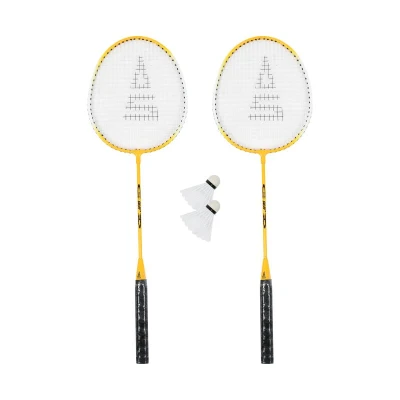 RULYT Badmintonový set Sulov 2x raketa 2x míček vak - žlutý RULYT Badmintonový set Sulov 2x raketa 2x míček vak - žlutý