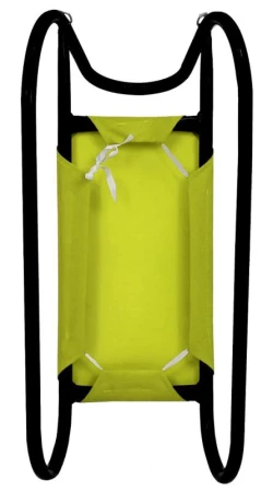 RULYT Kovové saně 62 cm sv.zeleno-černé