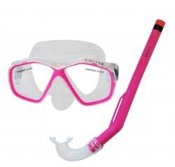 CALTER KIDS S06+M278 PVC, růžový Potápěčský set