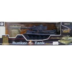 s-Idee RC bojový tank German Tiger s interaktivní věží 1:28