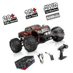 s-Idee RC monster truck SPIRIT TRUCK 1:20 červená