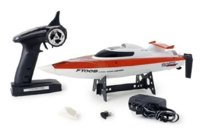 s-Idee Steffen Stabler FM-Electrics RC závodní člun FT009 oranžová