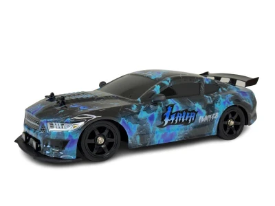 RC driftovací auto Ford Mustang světla, pára, baterie, 1:16 4WD