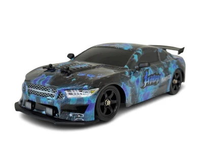 RC driftovací auto Ford Mustang světla, pára, baterie, 1:16 4WD