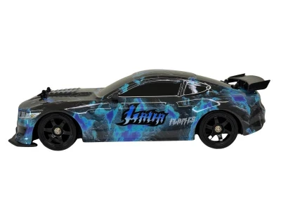 RC driftovací auto Ford Mustang světla, pára, baterie, 1:16 4WD