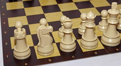 Šachy.biz skládací šachová souprava s figurami Staunton č. 6