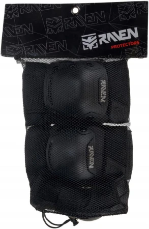 Raven Dexard black sada chráničů
