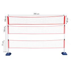 NILS Sada na tenis, badminton a volejbal NT0300
