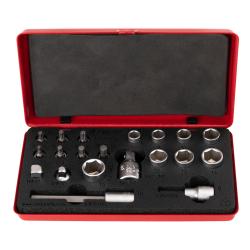 UNIOR Sada nástrčných kľúčov a bitov 19ks