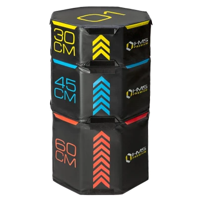 HMS Premium PYOBS01 sada osmihranných Plyo boxů