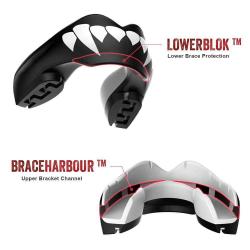 Safe Jawz Chránič zubů Ortho Series Black Fangz