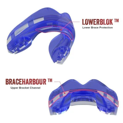 Safe Jawz Chránič zubů Ortho Series Ice Blue