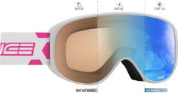 SALICE 100RWX unisex lyžařské fotochromatické brýle, White-Purple