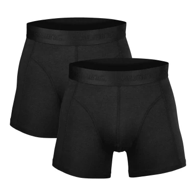 Salming 2-Pack Bamboo Boxer Black Salming 2-Pack Bamboo Boxer Black
