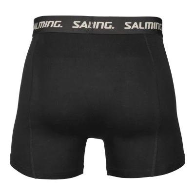 Salming 2-Pack Cotton Boxer Black