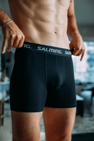 Salming 3-pack Cotton Boxer Black