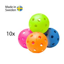 Salming Aero Ball Colour 10 ks