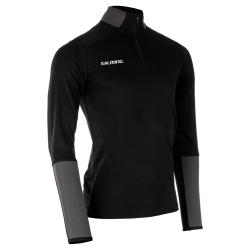 Salming Core 21 Halfzip Jkt Black/Asphalt Salming Core 21 Halfzip Jkt Black/Asphalt