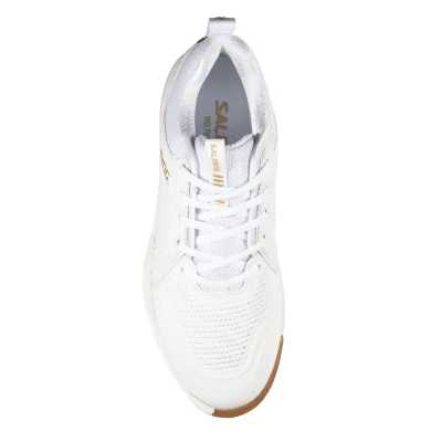 Salming Eagle 2 White/Gold sálovky POUZE EU 44,5 - UK 9,5 - 28,5 cm (VÝPRODEJ)